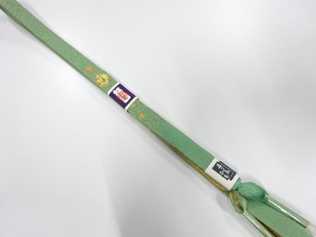 未使用品　正絹　高麗　手組帯締め
